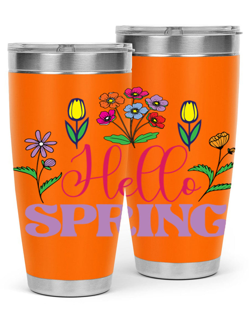 Hello Spring  233#- spring- Tumbler