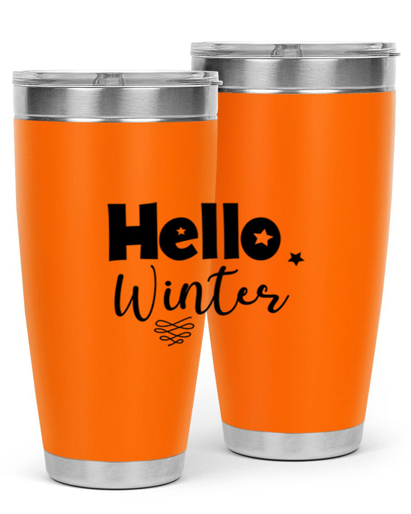 Hello Winter 170#- winter- Tumbler