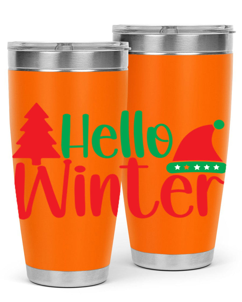 Hello Winter 180#- winter- Tumbler