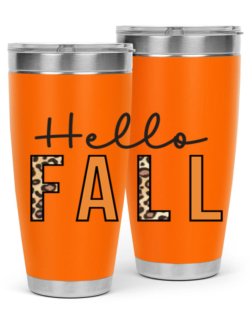 Hello fall 276#- fall- Tumbler