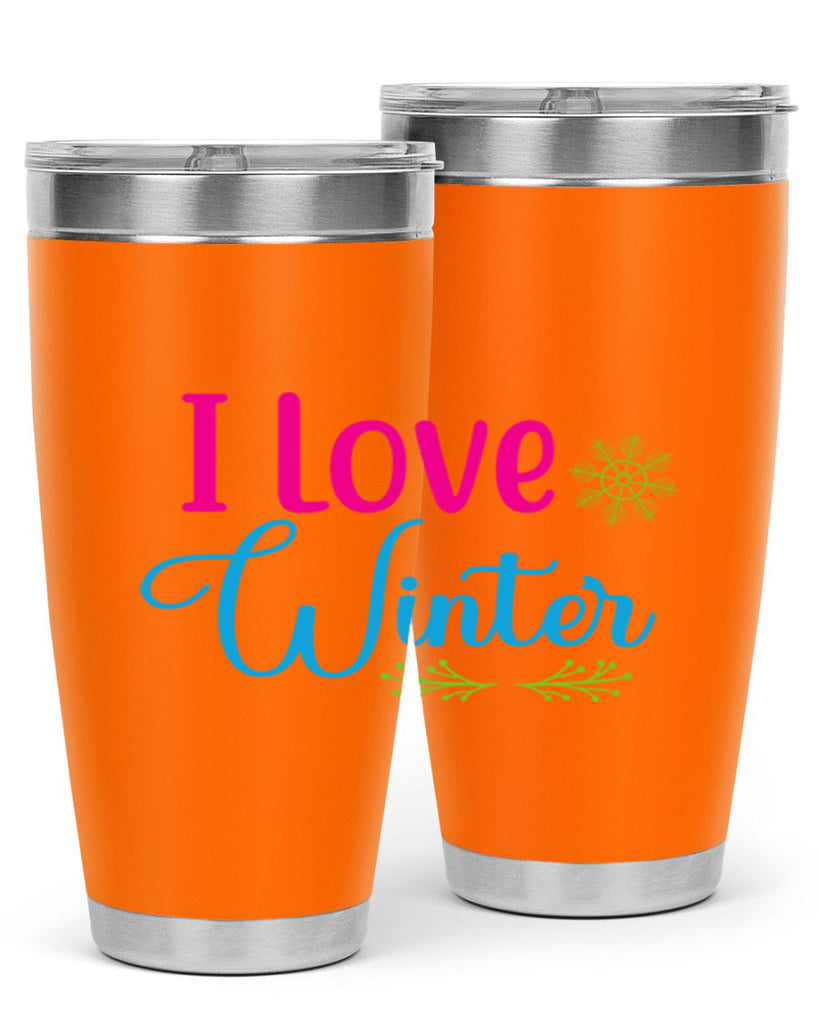I Love Winter 225#- winter- Tumbler