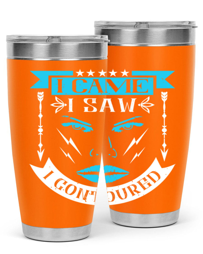 I came I saw I contoured Style 209#- make up- Tumbler