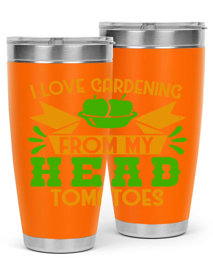I love gardening from my head tomatoes 54#- farming and gardening- Tumbler