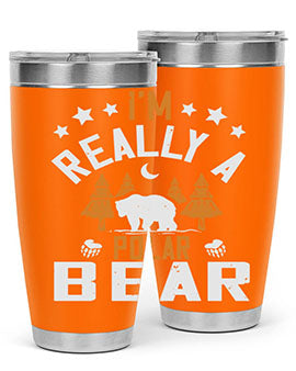 I'm really a polar bear 17#- Bears- Tumbler
