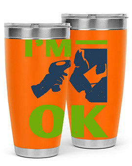 Im ok Style 30#- corona virus- Tumbler