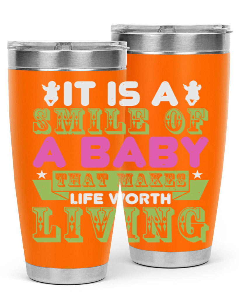 It is a smile of a baby Style 188#- baby- tumbler