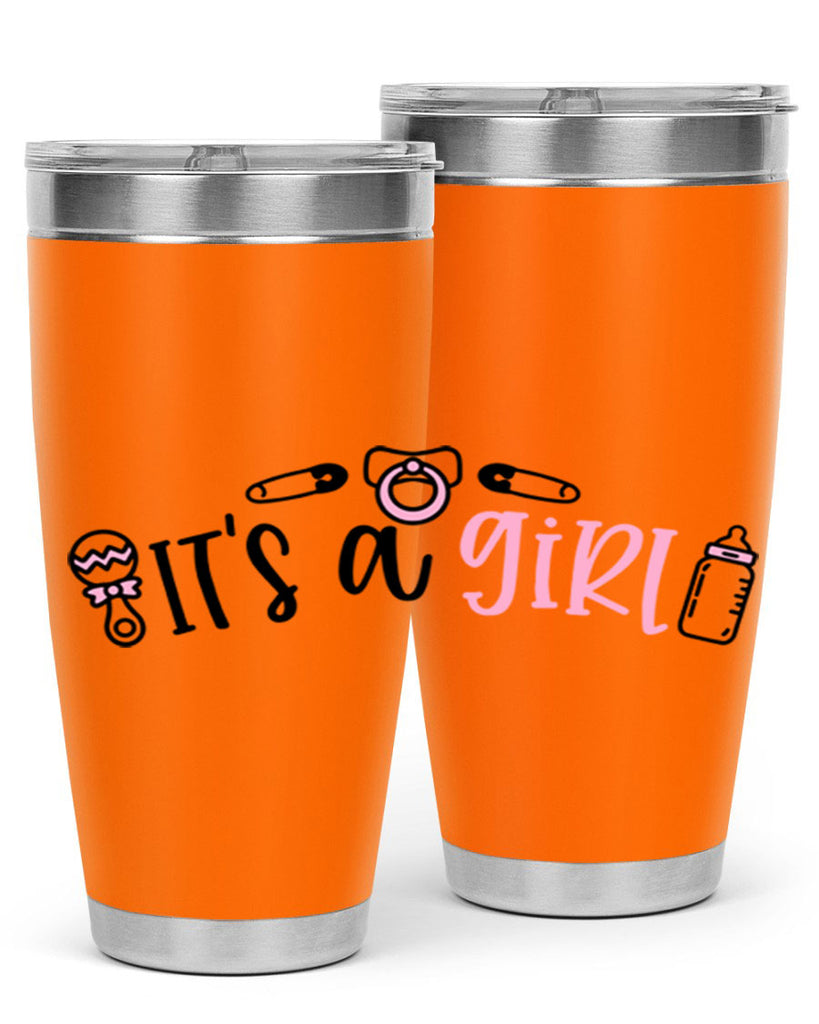 Its A Girl Style 78#- baby- tumbler