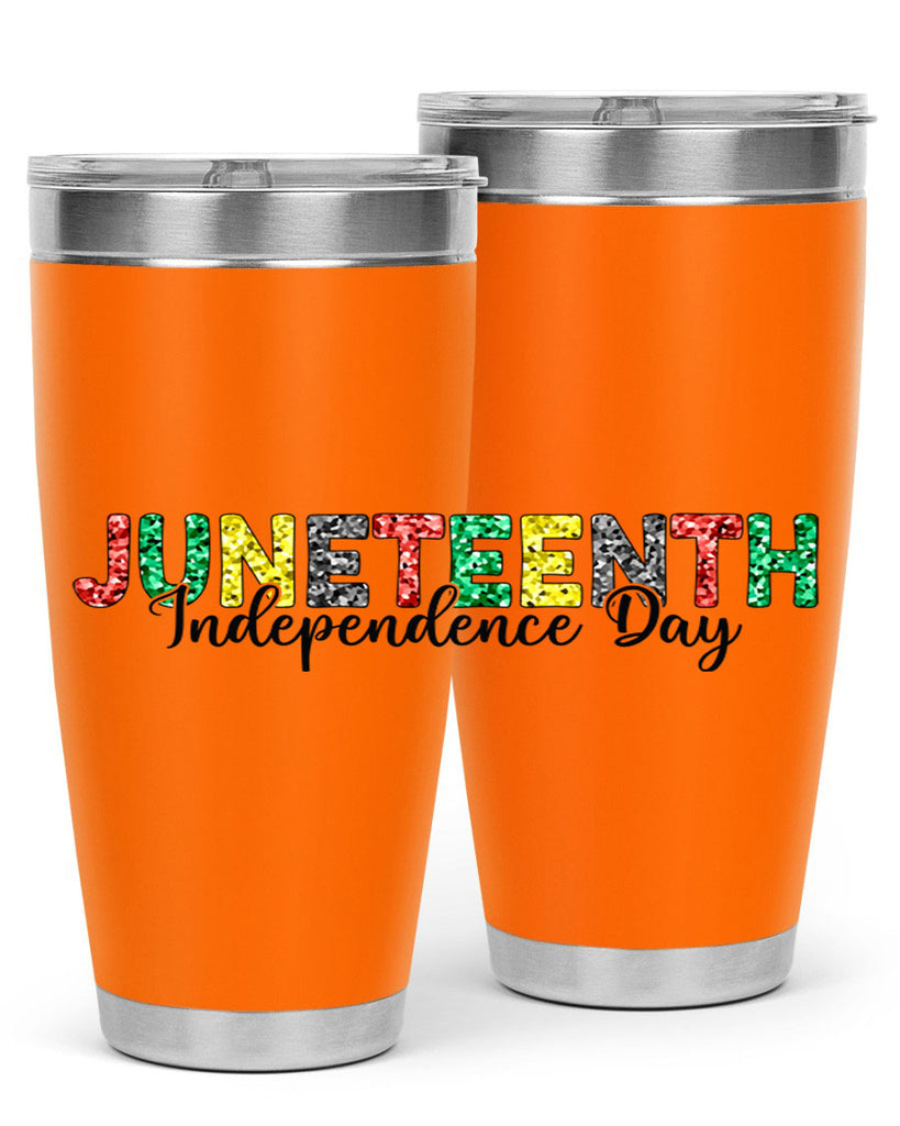Juneteenth Independence Day 37#- Juneteenth- tumbler