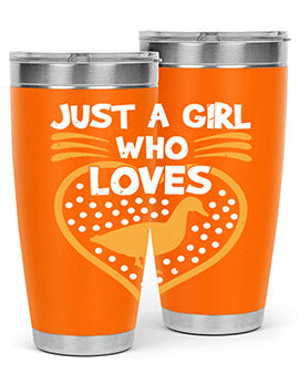 Just A Girl Who Loves Duck Style 34#- duck- Tumbler