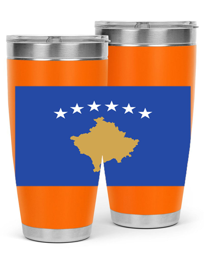 Kosovo 108#- world flags- Tumbler