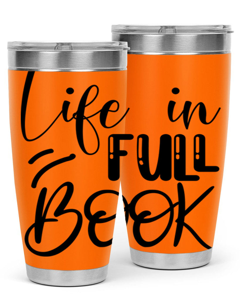 LIFE in FULL BOOK  300#- spring- Tumbler