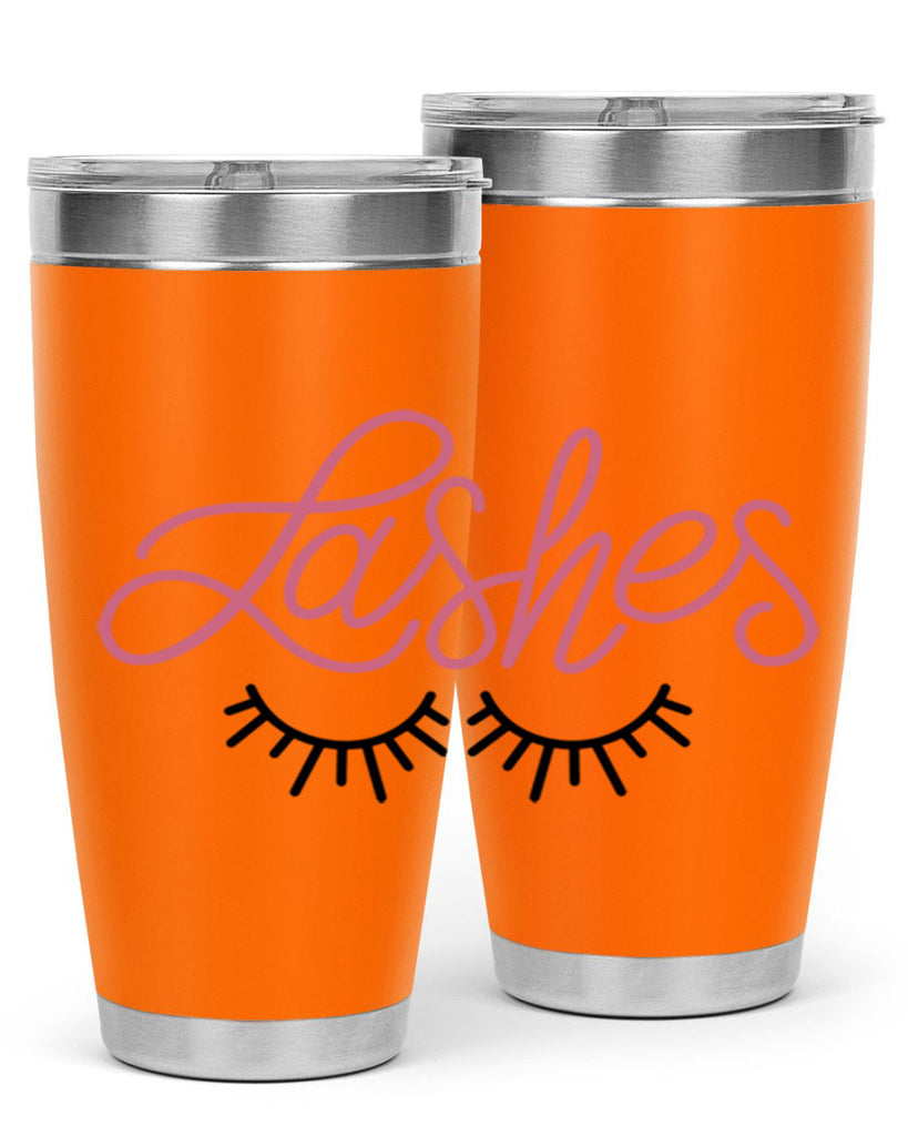 Lashes Style 63#- make up- Tumbler