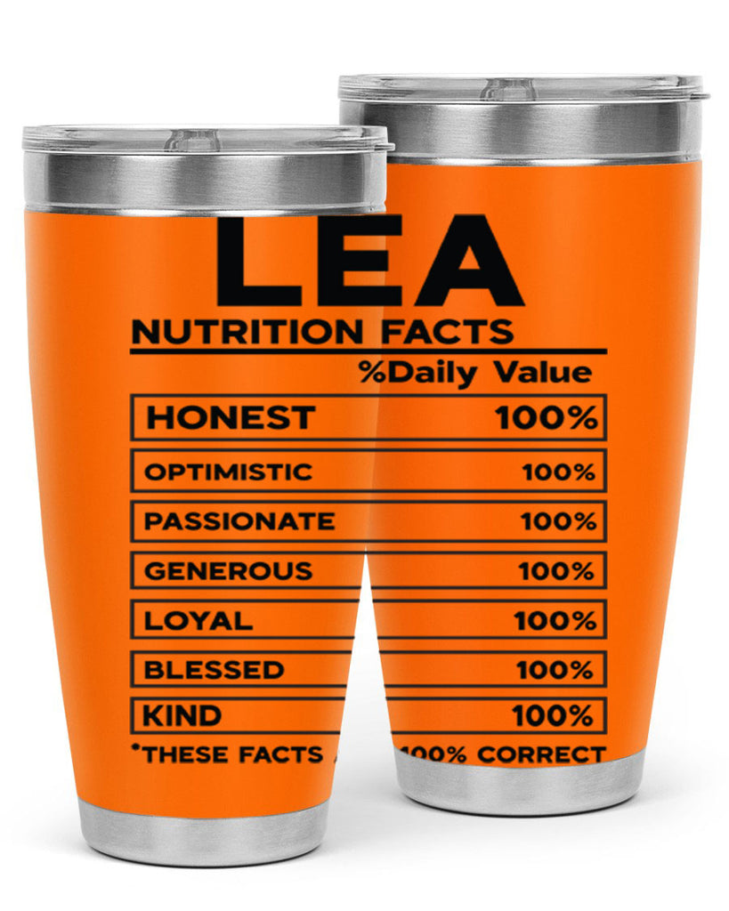 Lea Nutrition Facts 276#- zodiac- Tumbler