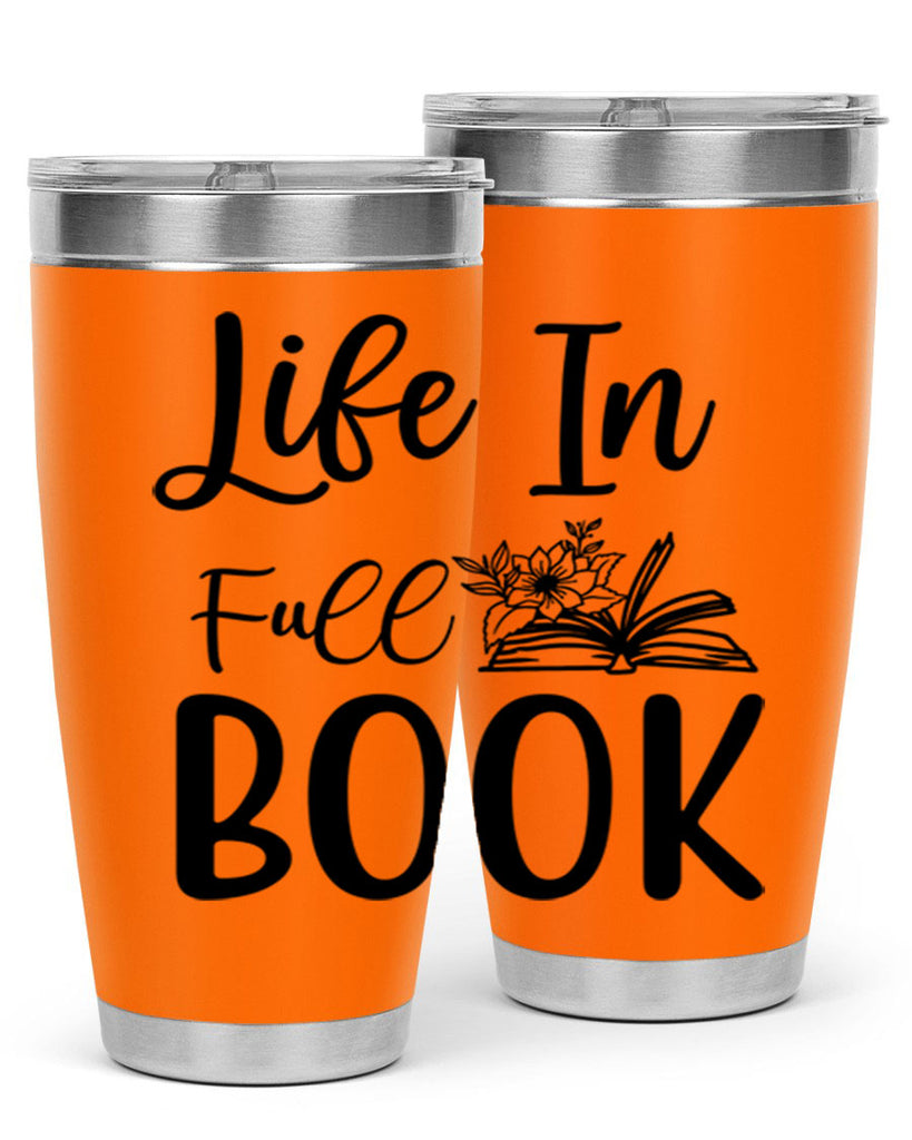 Life In Full Book 297#- spring- Tumbler