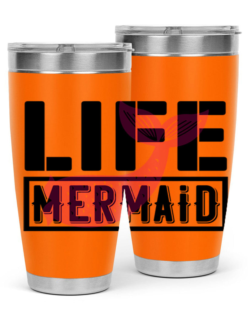 Life mermaid 303#- mermaid- Tumbler