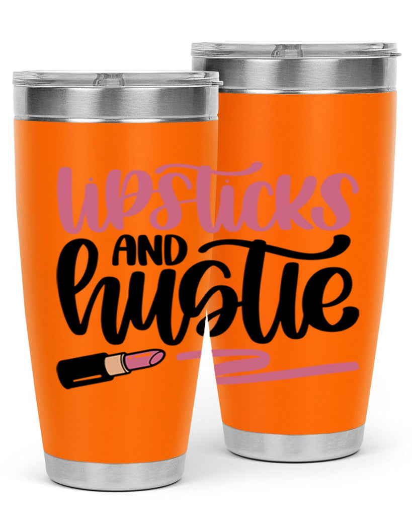 Lipstick And Hustie Style 58#- make up- Tumbler