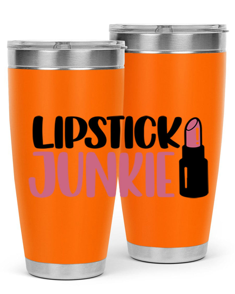 Lipstick Junkie Style 56#- make up- Tumbler