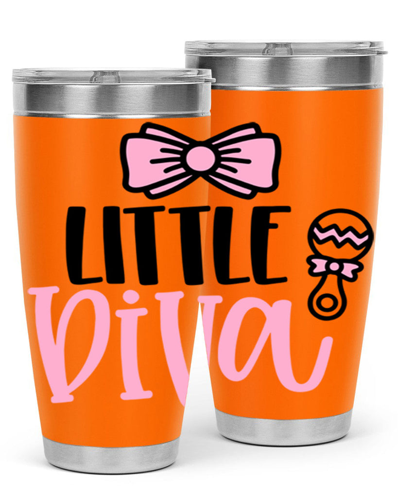 Little Diva Style 63#- baby- tumbler