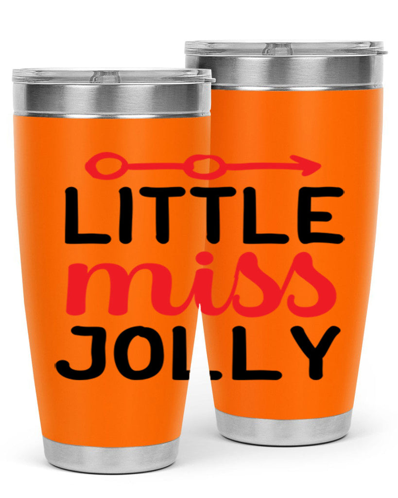 Little miss jolly 306#- winter- Tumbler