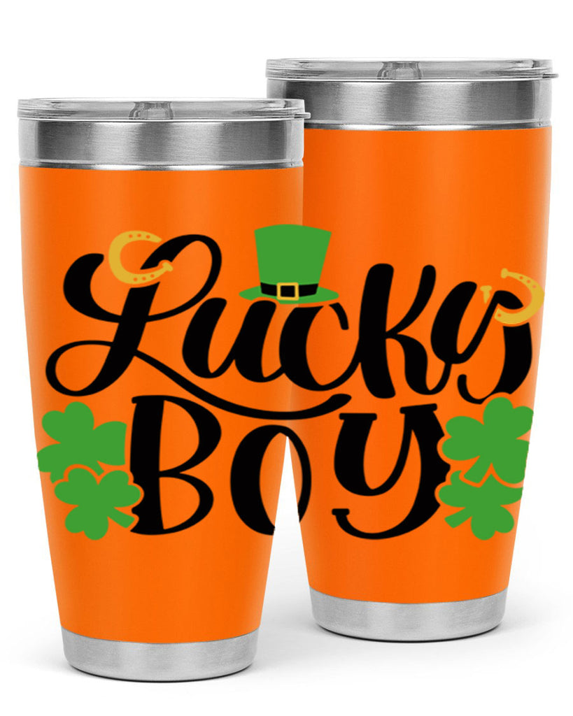 Lucky Boy Style 59#- St Patricks Day- Tumbler