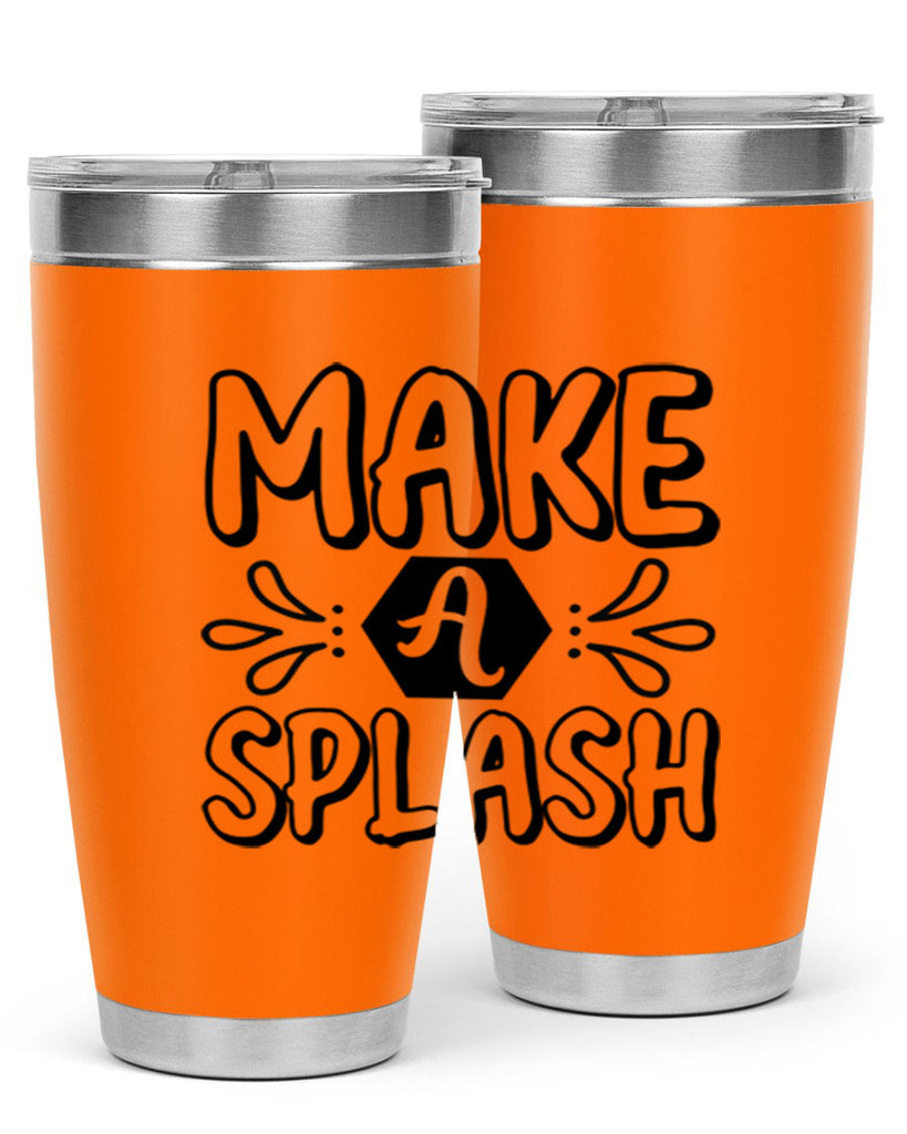 Make a splash 310#- mermaid- Tumbler