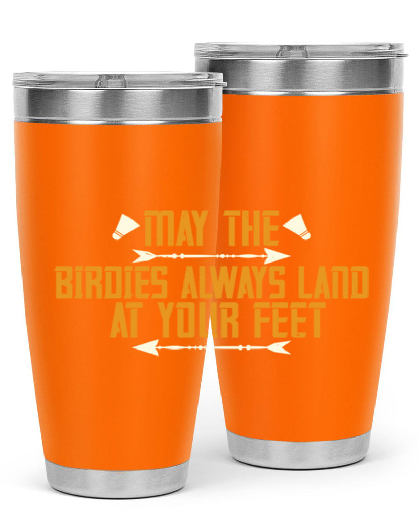 May the birdies always land at your feet 1963#- badminton- Tumbler