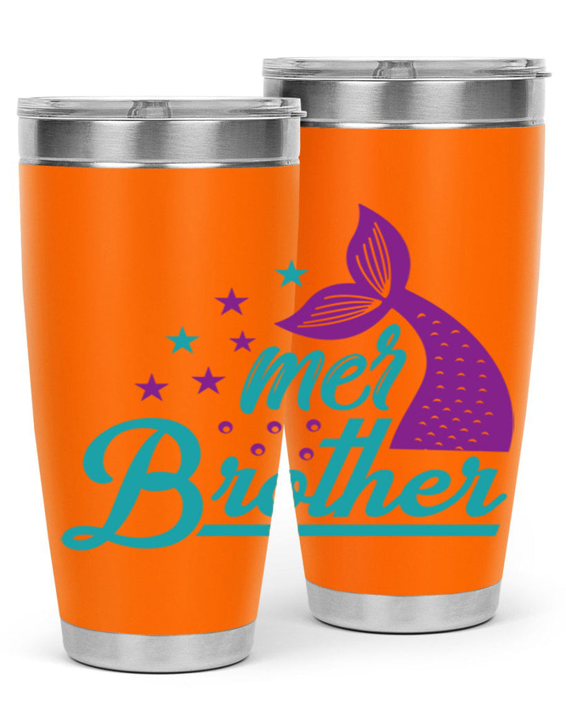 Mer Brother 323#- mermaid- Tumbler