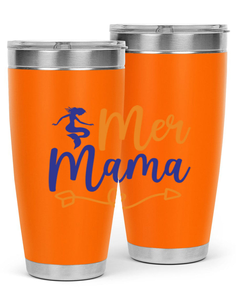 Mer Mama 331#- mermaid- Tumbler