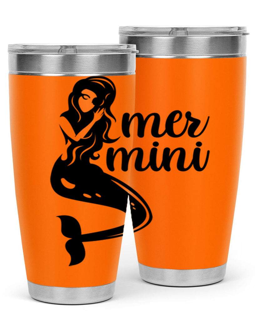 Mer mini 352#- mermaid- Tumbler