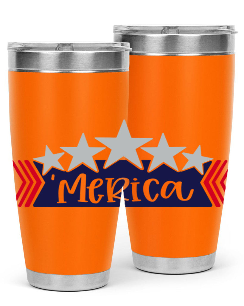 Merica Style 135#- Fourt Of July- Tumbler