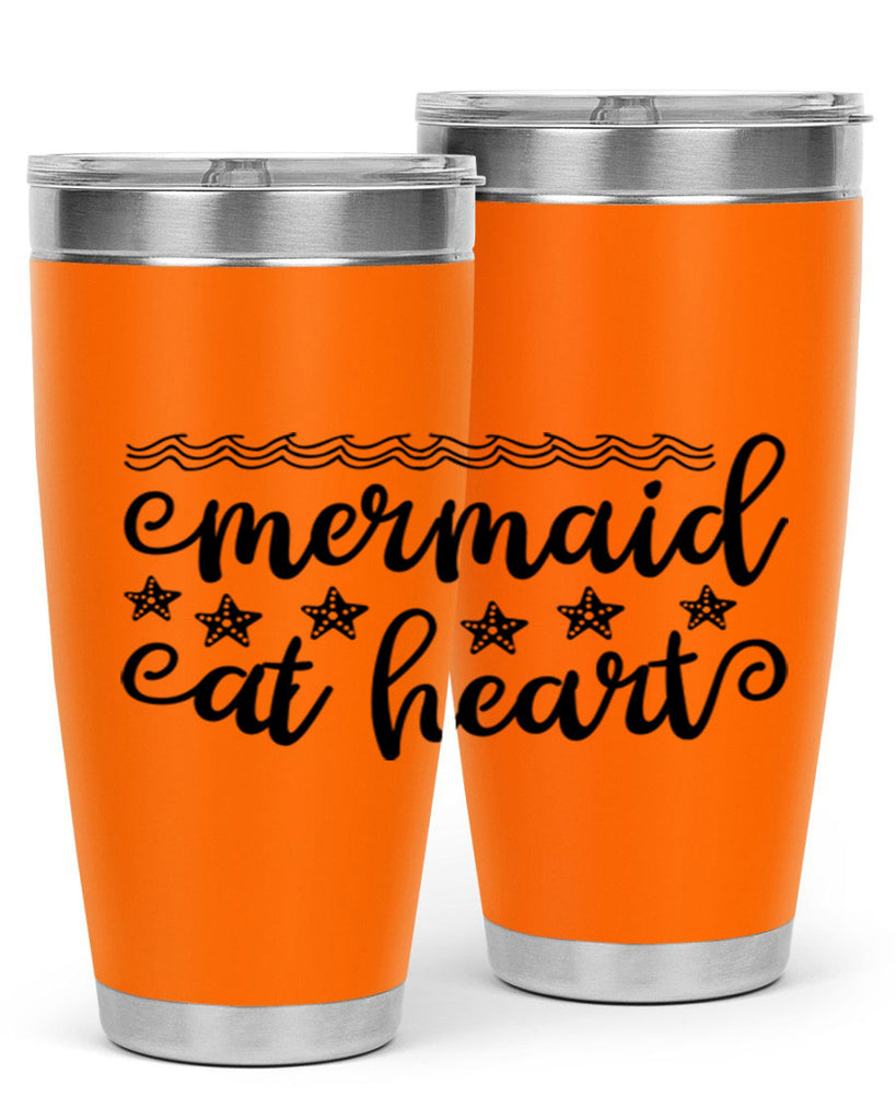 Mermaid at heart design 398#- mermaid- Tumbler