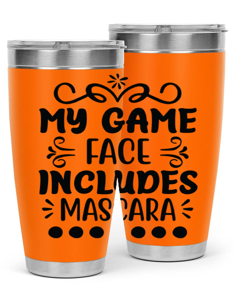 My Game Face Includes Mascara 128#- fashion- Cotton Tank