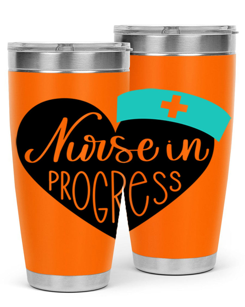Nurse In Progress Style Style 112#- nurse- tumbler