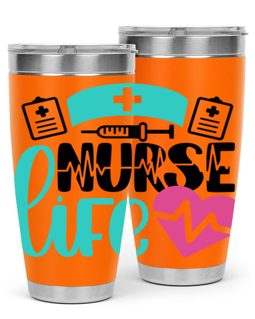 Nurse Life Style Style 106#- nurse- tumbler