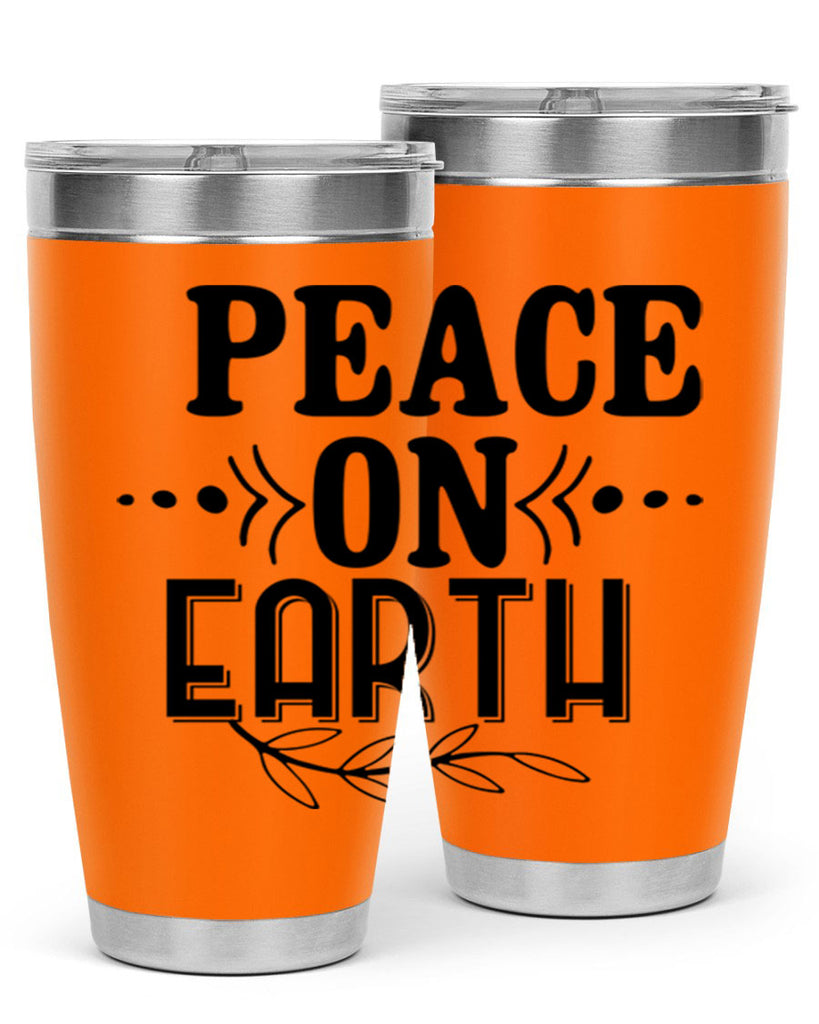 Peace on Earth 334#- winter- Tumbler