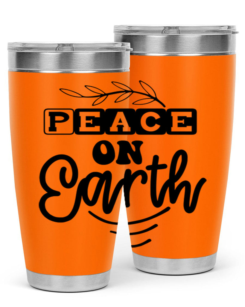 Peace on Earth 335#- winter- Tumbler