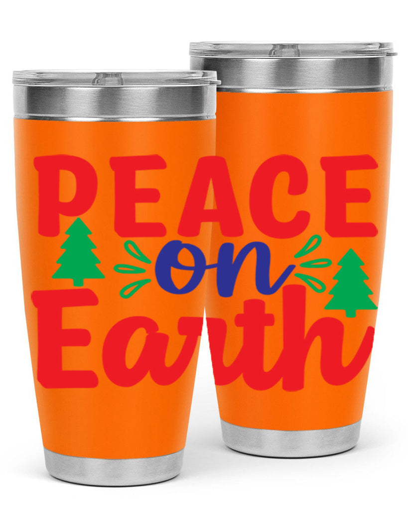 Peace on Earth 336#- winter- Tumbler