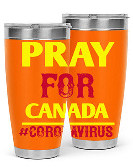 Pray For Canada Style 7#- corona virus- Tumbler