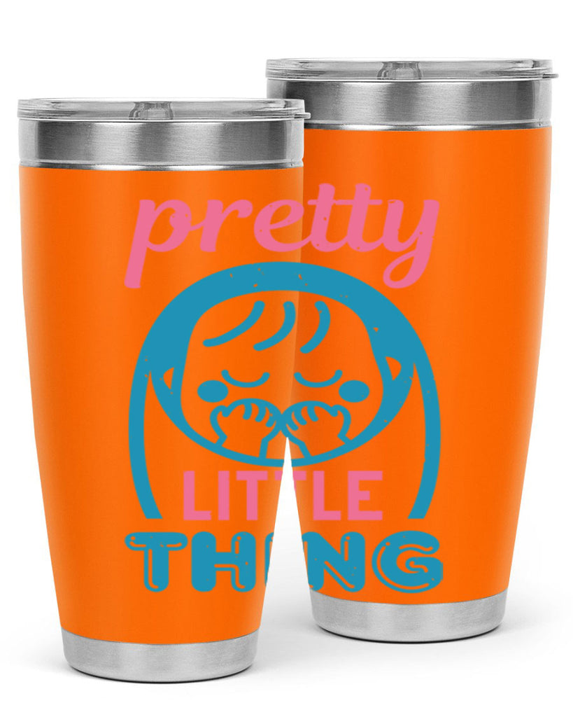 Pretty little Thing Style 19#- baby shower- tumbler