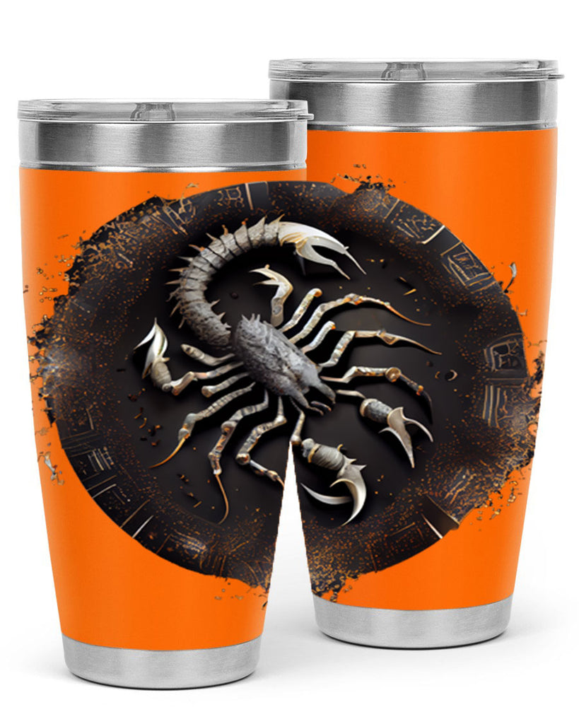 Scorpius 467#- zodiac- Tumbler
