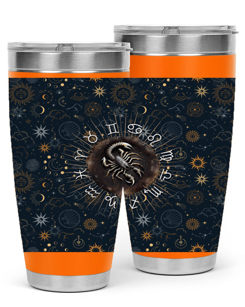 Scorpius Straight 466#- zodiac- Tumbler