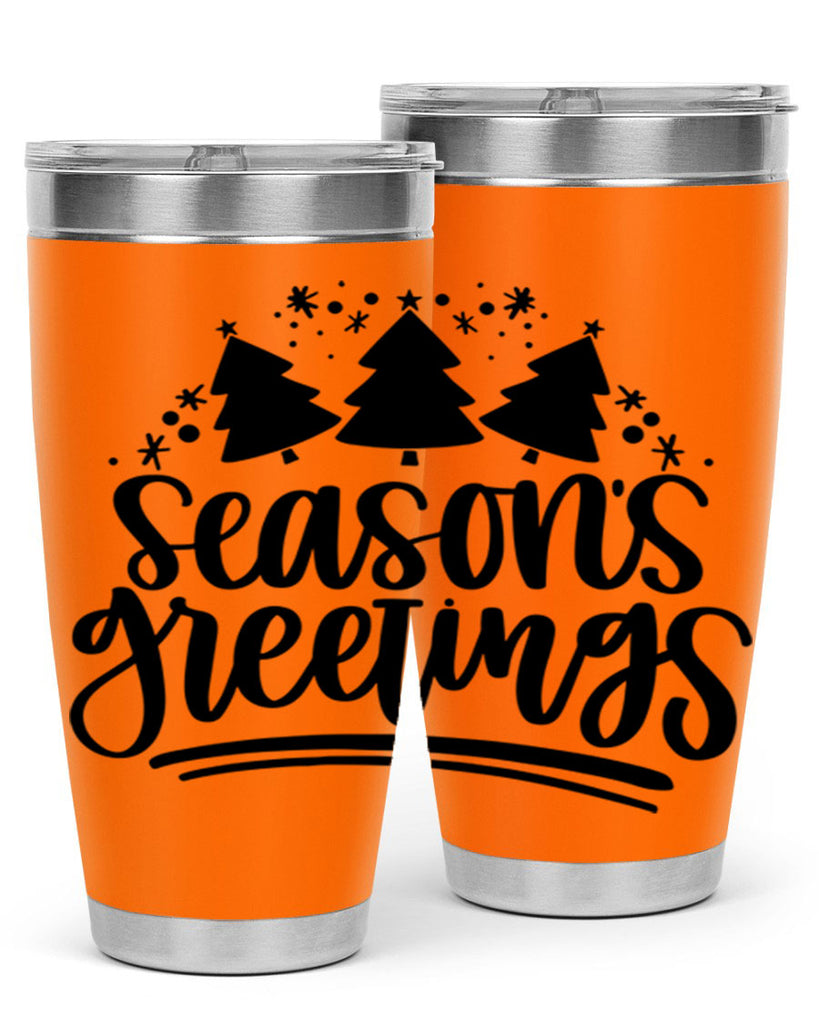 Seasons Greetings345#- winter- Tumbler