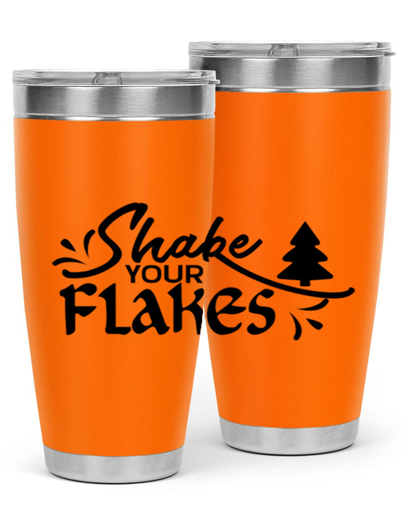Shake Your Flakes 354#- winter- Tumbler