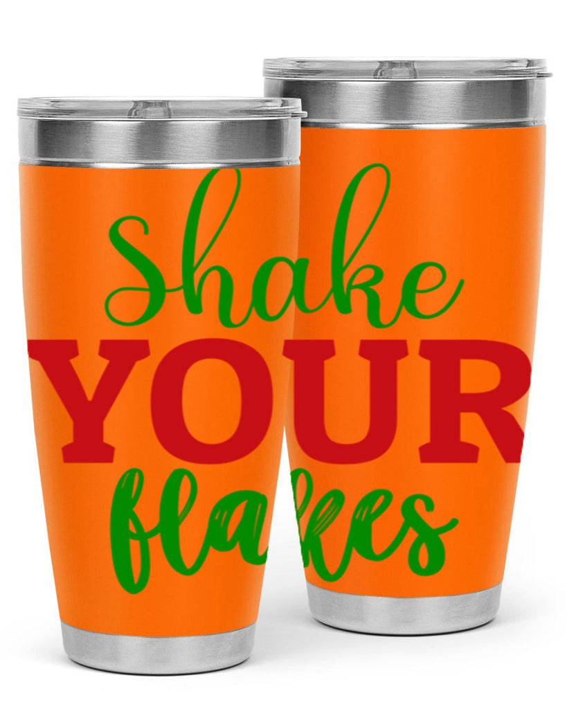 Shake Your Flakes 355#- winter- Tumbler