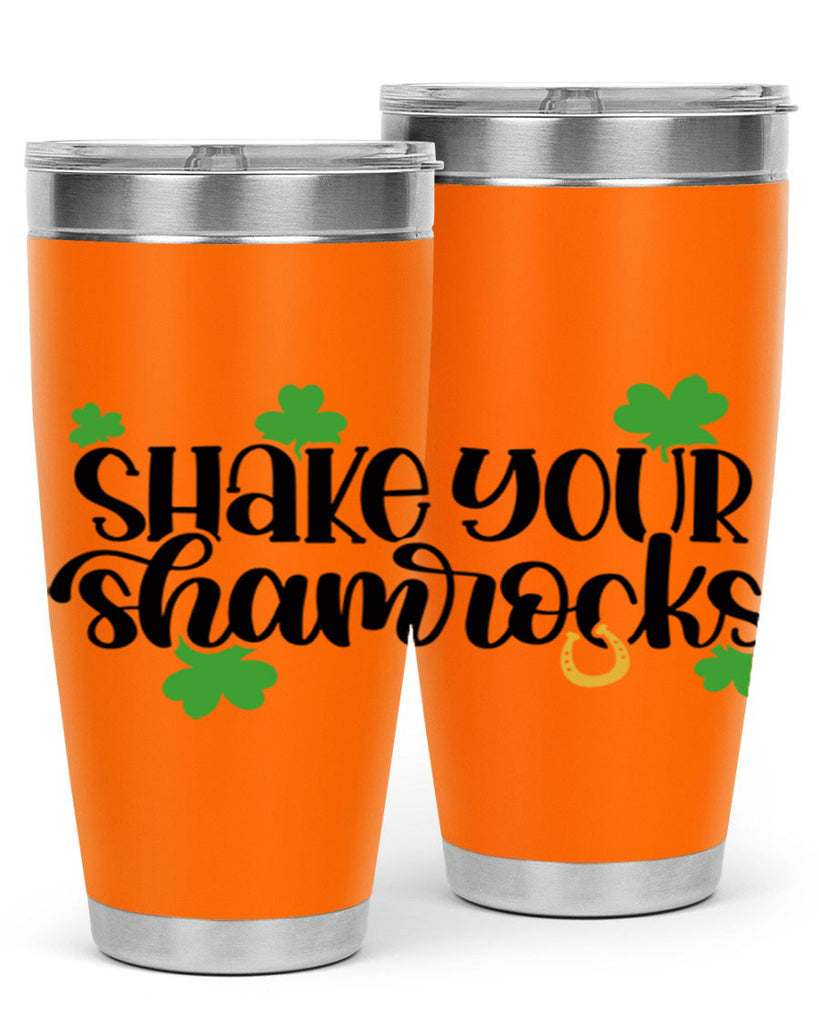 Shake Your Shamrocks Style 32#- St Patricks Day- Tumbler
