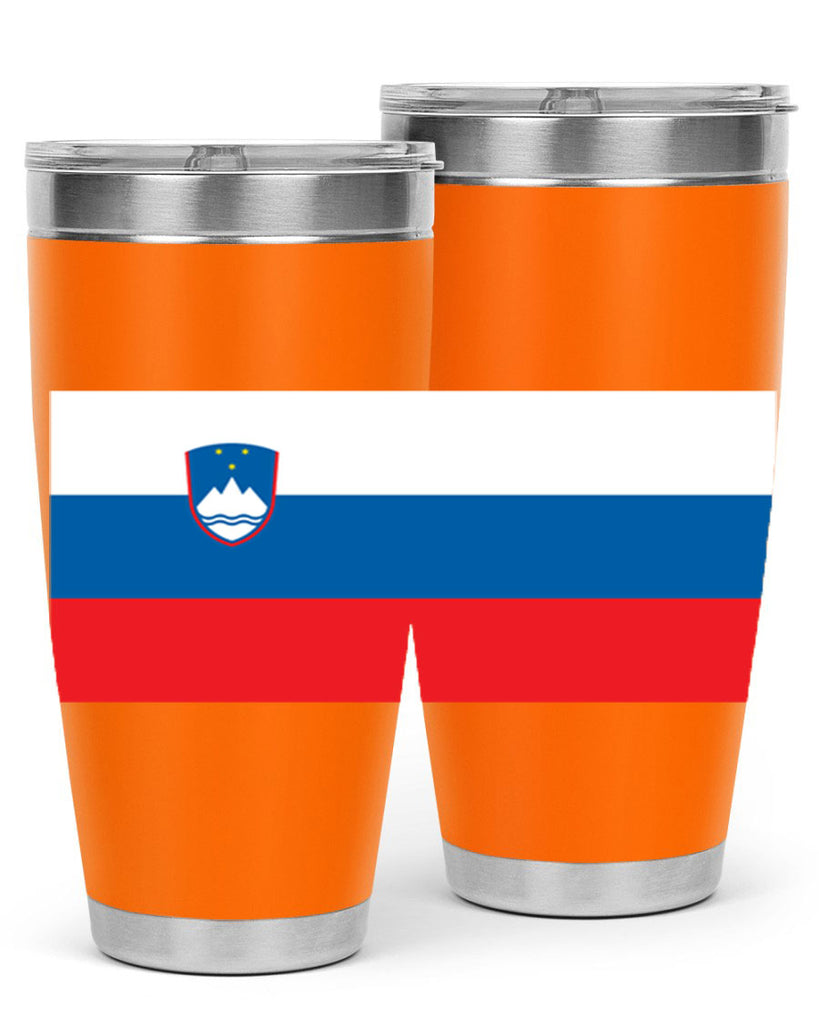 Slovenia 39#- world flags- Tumbler