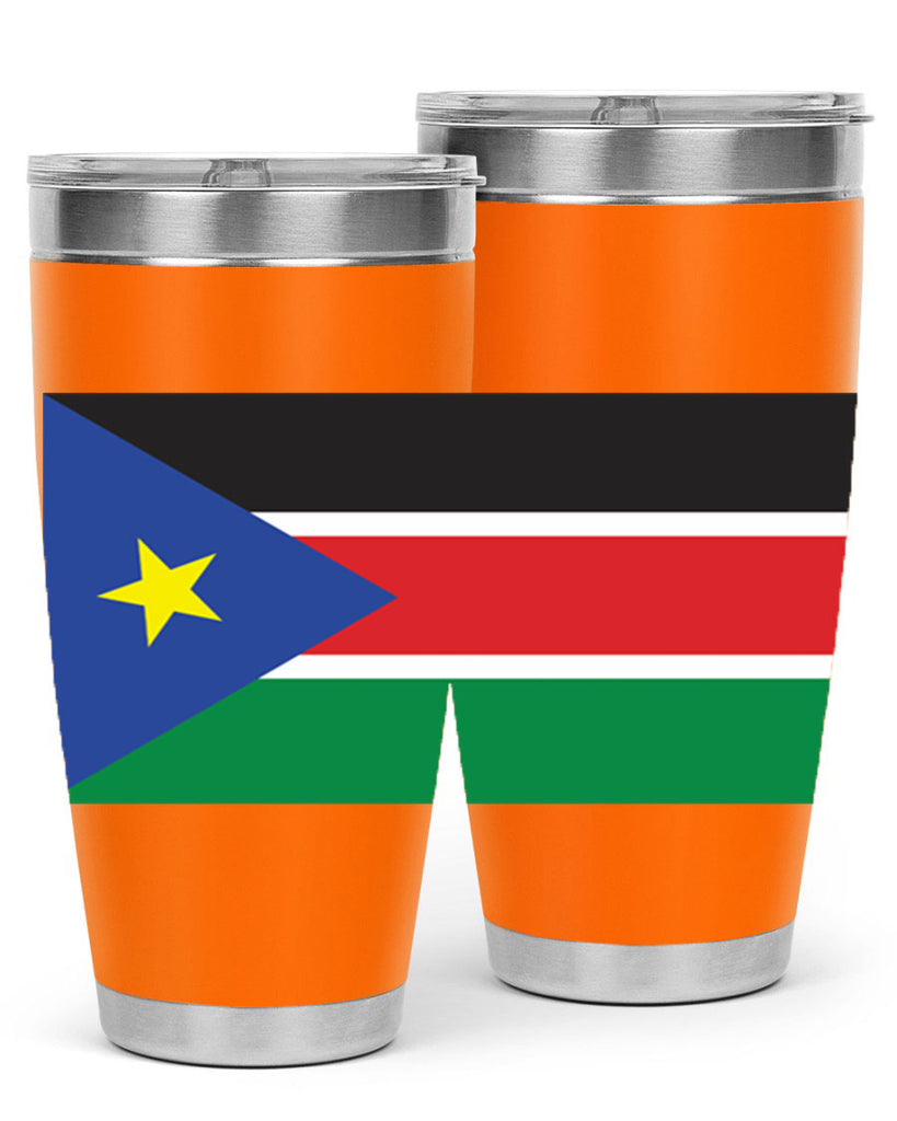 South Sudan 34#- world flags- Tumbler