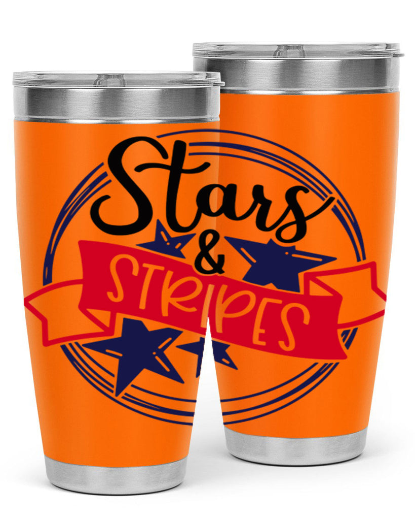 Stars StripeS Style 174#- Fourt Of July- Tumbler