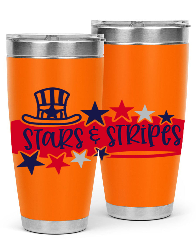 Stars Stripes Style 175#- Fourt Of July- Tumbler