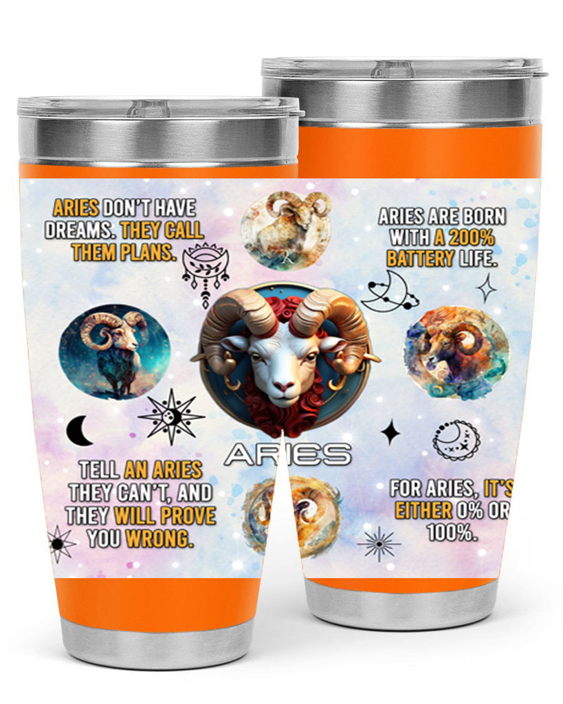 StraightAries 469#- zodiac- Tumbler
